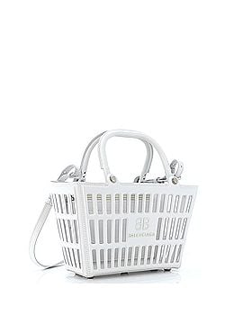 Balenciaga Mag Basket Bag Leather Small (view 2)