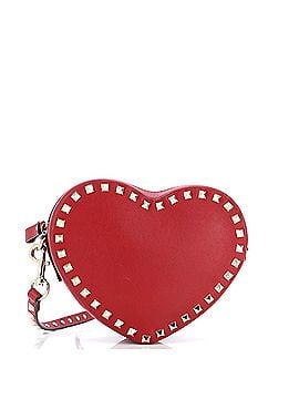 Valentino Garavani Rockstud VLoveTN Heart Bag Leather (view 1)