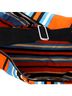 Prada 100% Canvas Plain Multi Color Blue Orange Triangle Logo Zip Crossbody Bag Printed Canvas Large One size - photo 5