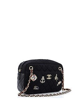 Chanel Paris-Hamburg Charms Camera Bag Quilted Wool and Lambskin Small (view 2)
