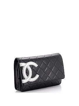 Chanel Cambon Wallet on Chain Quilted Leather (view 2)