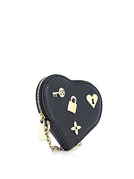Louis Vuitton Heart Coin Purse Love Lock Epi Leather (view 2)