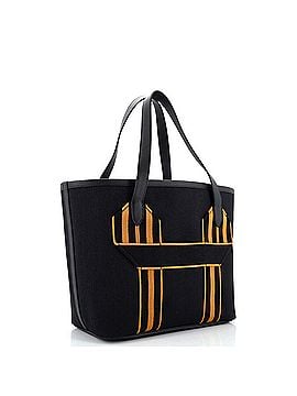 Hermès Pursangle Tote Canvas with Leather (view 2)