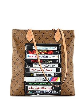 Louis Vuitton Carry It Tote Limited Edition Video Tape Reverse Monogram Canvas (view 1)