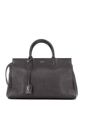 Saint Laurent Leather Tote - front