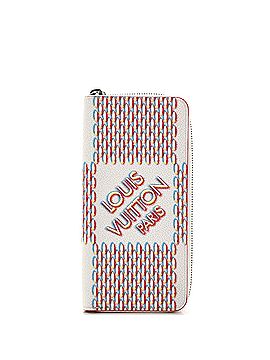 Louis Vuitton Zippy Wallet Limited Edition Damier Spray Leather Vertical (view 1)