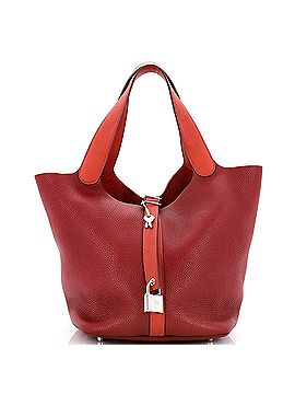 Hermès Bicolor Picotin Lock Bag Clemence with Swift GM (view 1)