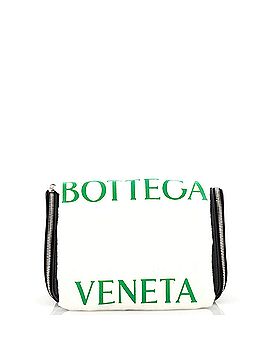 Bottega Veneta Toiletry Wristlet Clutch Leather Medium (view 2)