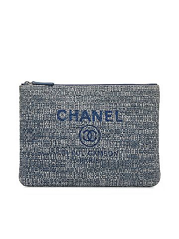 Chanel discount deauville clutch