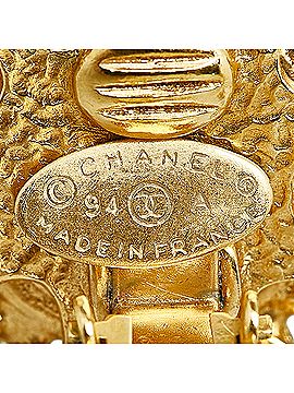Chanel CC Sun Clip On Earrings (view 2)