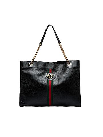 Gucci rajah outlet tote black