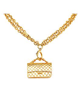 Chanel CC Flap Charm Necklace (view 1)
