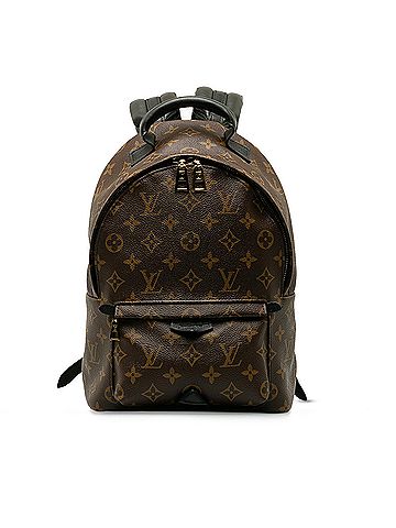 Louis Vuitton 100 Coated Canvas Brown Monogram Palm Springs PM