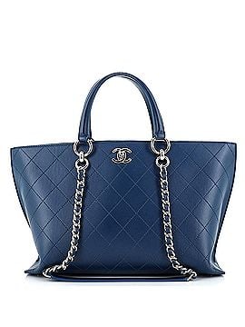 Chanel Ring My Bag Shopping Tote Stitched Calfskin Medium (view 1)