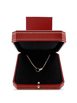 Cartier Love Interlocking Necklace 18K Yellow Gold (view 2)