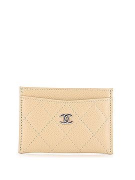 Chanel Classic Card Holder Quilted Caviar (view 1)