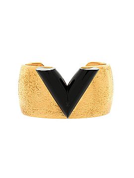 Louis Vuitton Essential V Cuff Bracelet Metal (view 1)