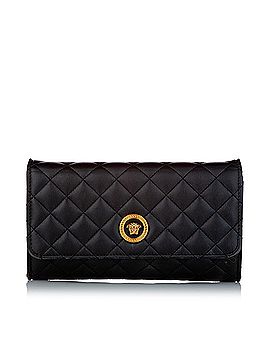 Versace Medusa Quilted Leather Wallet on Chain (view 1)