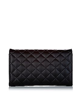 Versace Medusa Quilted Leather Wallet on Chain (view 2)