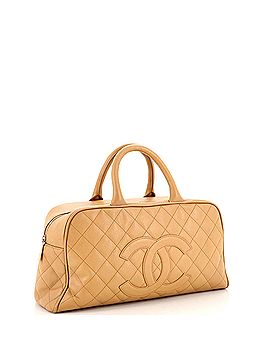 Chanel Timeless CC Bowler Bag Quilted Caviar Large (view 2)