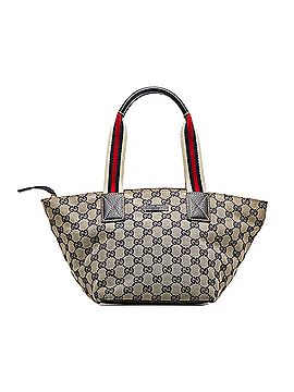 Gucci GG Canvas Web Handbag (view 1)