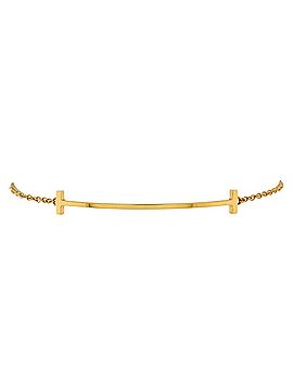 Tiffany & Co. T Smile Chain Bracelet 18K Yellow Gold Medium (view 1)