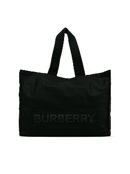 Burberry Logo Shopper Nylon Tote (view 1)