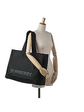 Burberry Logo Shopper Nylon Tote (view 2)