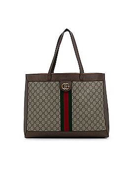 Gucci GG Supreme Ophidia Tote Bag (view 1)