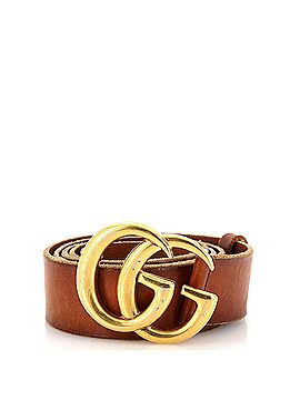 Gucci GG Marmont Belt Leather Wide (view 1)