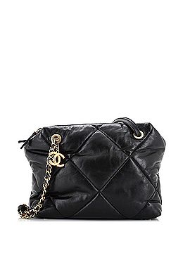 Chanel Paris-New York Bowling Bag Quilted Lambskin Small (view 1)