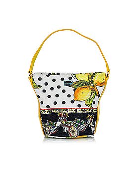 Dolce & Gabbana Printed Canvas Handbag (view 1)