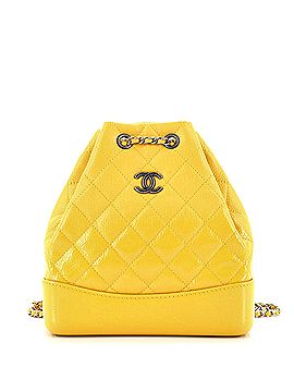 Chanel Gabrielle Backpack Quilted Aged Calfskin Small (view 1)