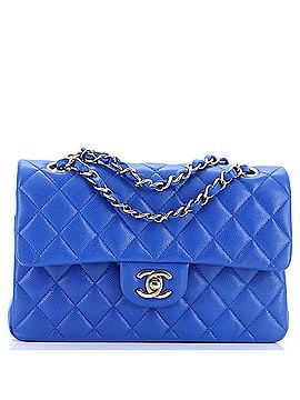 Chanel Classic Double Flap Bag Quilted Caviar Small (view 1)