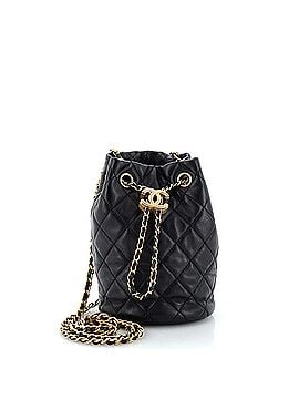 Chanel Pearl Crush Bucket Bag Quilted Lambskin (view 1)