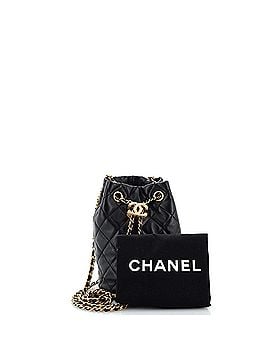 Chanel Pearl Crush Bucket Bag Quilted Lambskin (view 2)