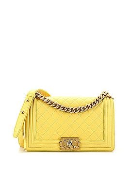 Chanel Boy Flap Bag Quilted Lambskin Old Medium (view 1)