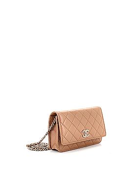 Chanel Chain CC Wallet on Chain Quilted Caviar (view 2)