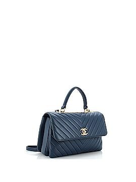 Chanel Trendy CC Top Handle Bag Chevron Lambskin Medium (view 2)