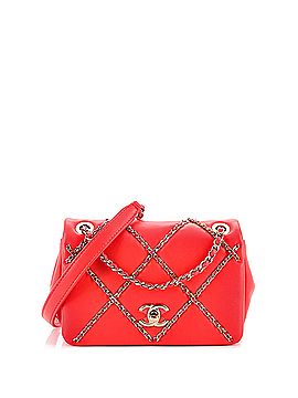 Chanel CC Full Flap Bag Chain Embellished Quilted Lambskin Mini (view 1)