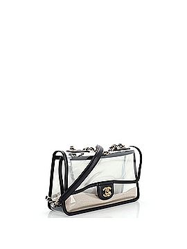 Chanel Sand By The Sea Flap Bag PVC with Lambskin Medium (view 2)