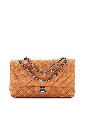 Chanel Classic Double Flap Bag Quilted Metallic Caviar Medium (view 1)