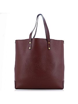 Burberry Crest Shopping Tote Leather Tall (view 1)