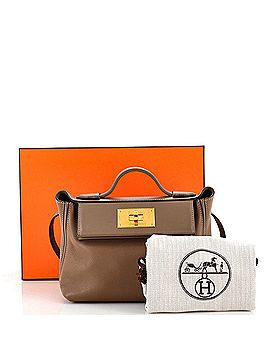 Hermès 24/24 Bag Evercolor with Swift 21 (view 2)