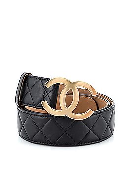 Chanel CC Belt Quilted Lambskin Wide (view 1)