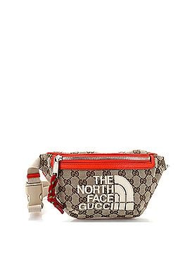 Gucci x The North Face Zip Belt Bag GG Canvas with Leather (view 1)