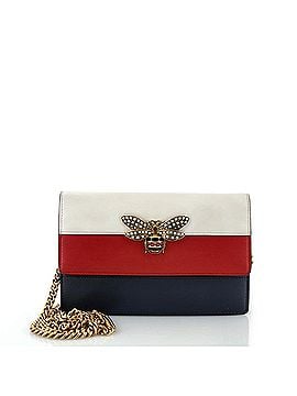 Gucci Queen Margaret Chain Wallet Leather Mini (view 1)