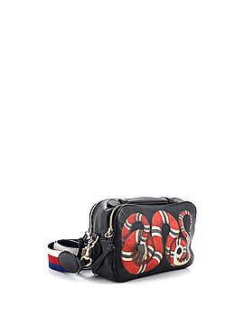 Gucci Kingsnake Double Zip Camera Bag Printed Leather (view 2)