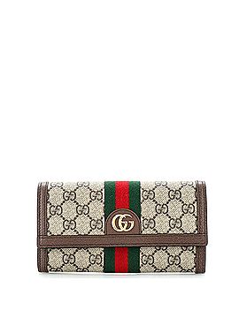 Gucci Ophidia Continental Wallet GG Coated Canvas (view 1)