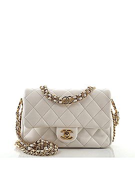 Chanel Coco You Chain Flap Bag Quilted Caviar Mini (view 1)